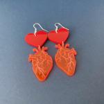 "Love in the Air" Hearts Earrings