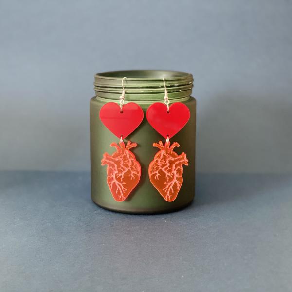 "Love in the Air" Hearts Earrings picture