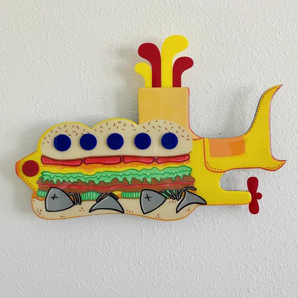 "We All Eat Yellow Submarines" Acrylic Painting picture