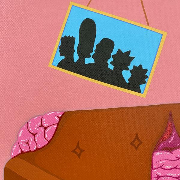 "Couch Gag" Acrylic Painting picture