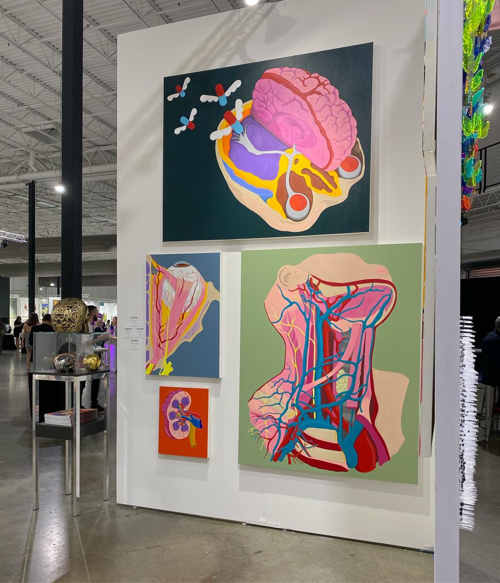 "Better Living with Chemistry" Acrylic Painting picture