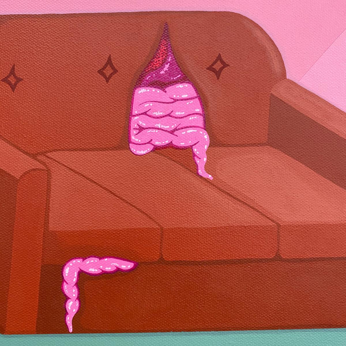 "Couch Gag" Acrylic Painting picture