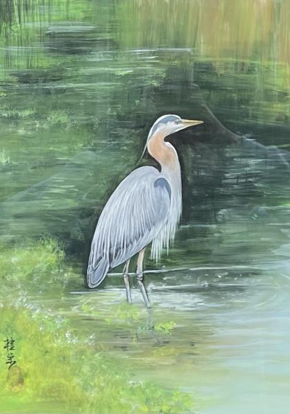 Blue Heron picture