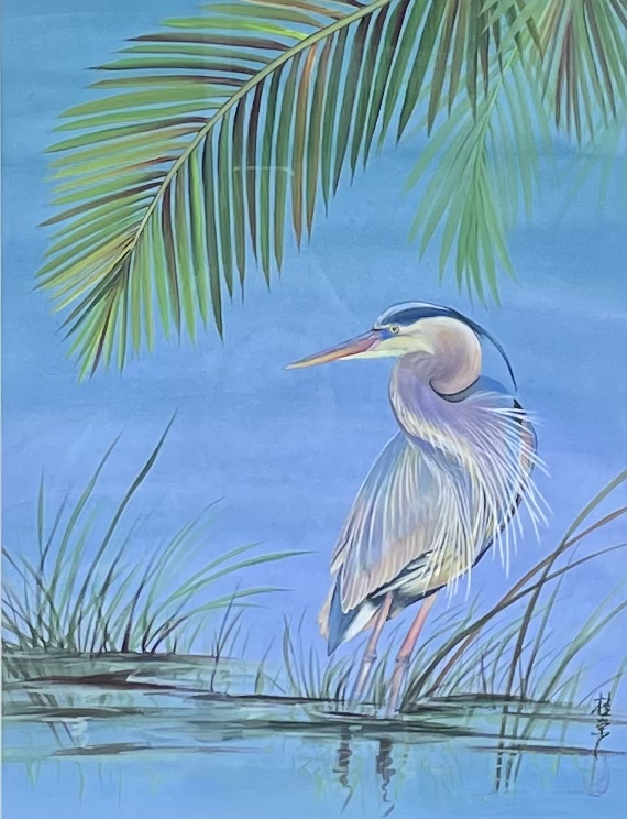 Blue Heron picture