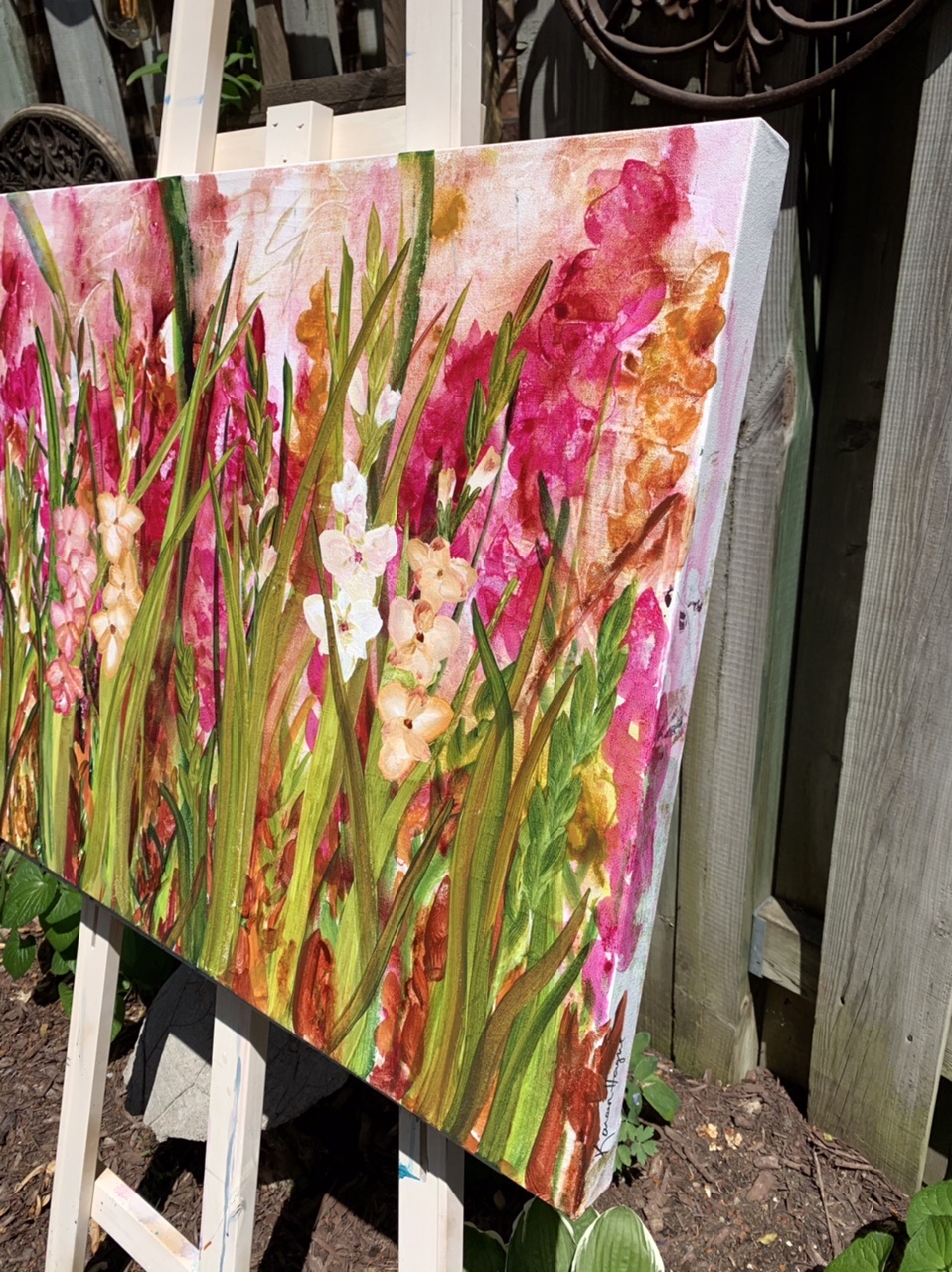 Glads in the Garden picture