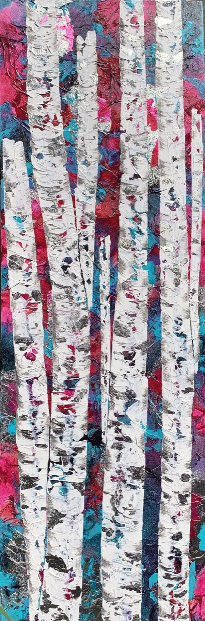 Lesley’s Birches II