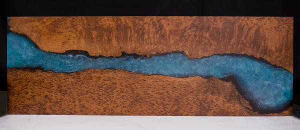 Redwood and Epoxy Riverwood Wall Hanging