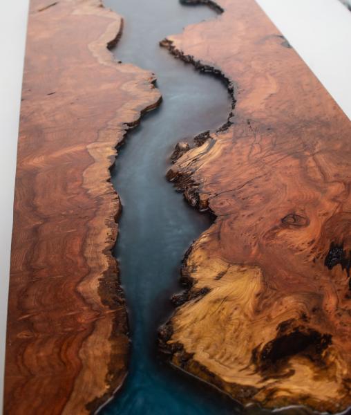 Redwood and Epoxy Wall Hanging picture