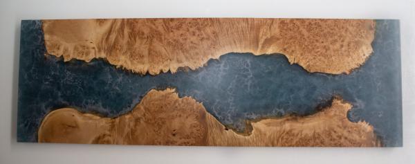 Maple and Epoxy Riverwood Wall Hanging picture