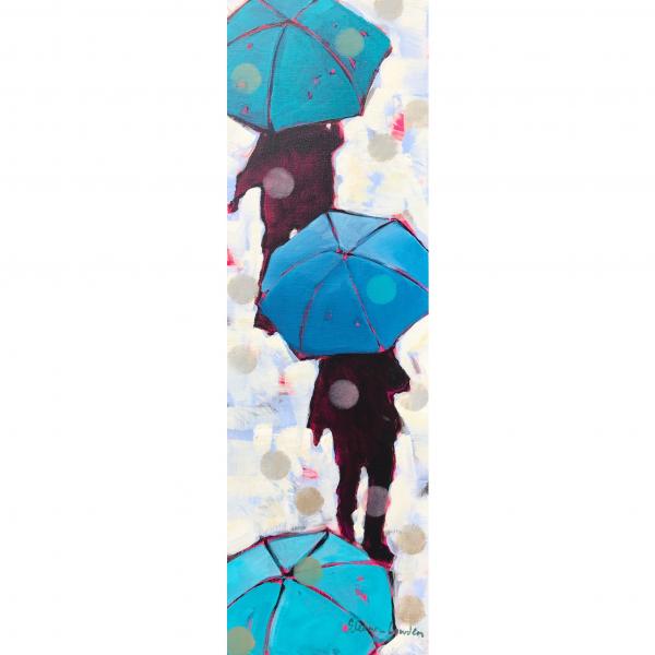 Blue Rain 8 x 24