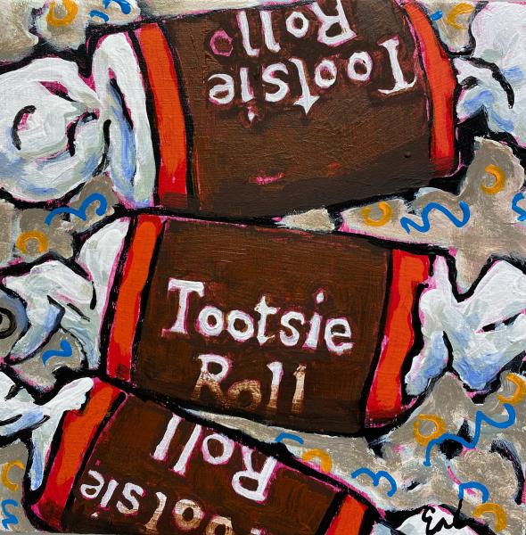 tootsie roll 6 x 6 picture