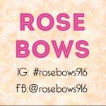 Rose Bows 916