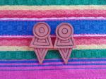 Coyolxauhqui Earring - Matte