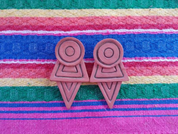 Coyolxauhqui Earring - Matte picture