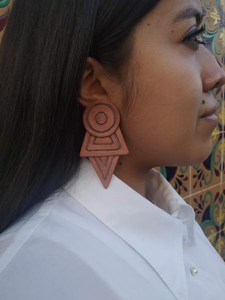 Coyolxauhqui Earring - Matte picture