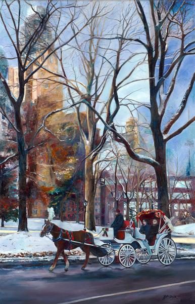 Central Park in December
