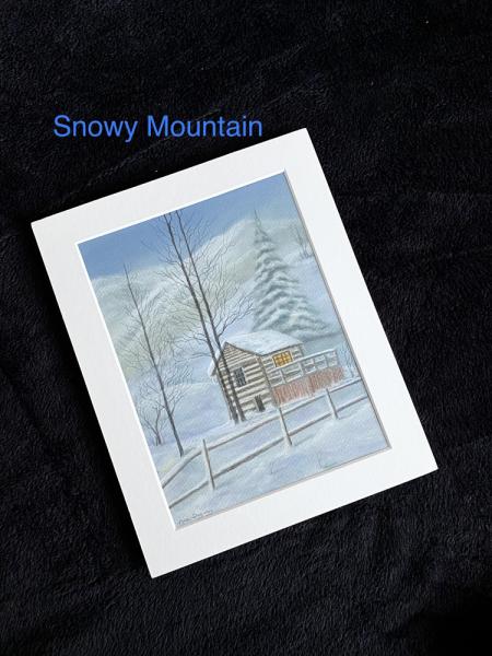 Snowy Mountain picture