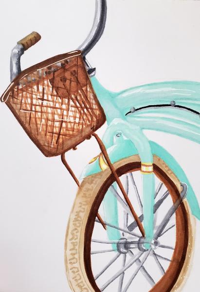 "Teal Bike" by Erin W picture