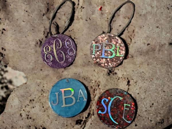 Monogram Luggage Tag
