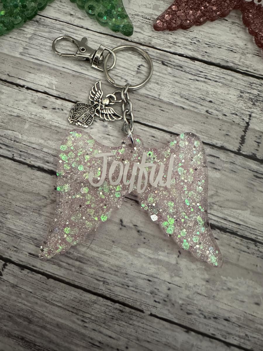 Angel Wings Keychain picture