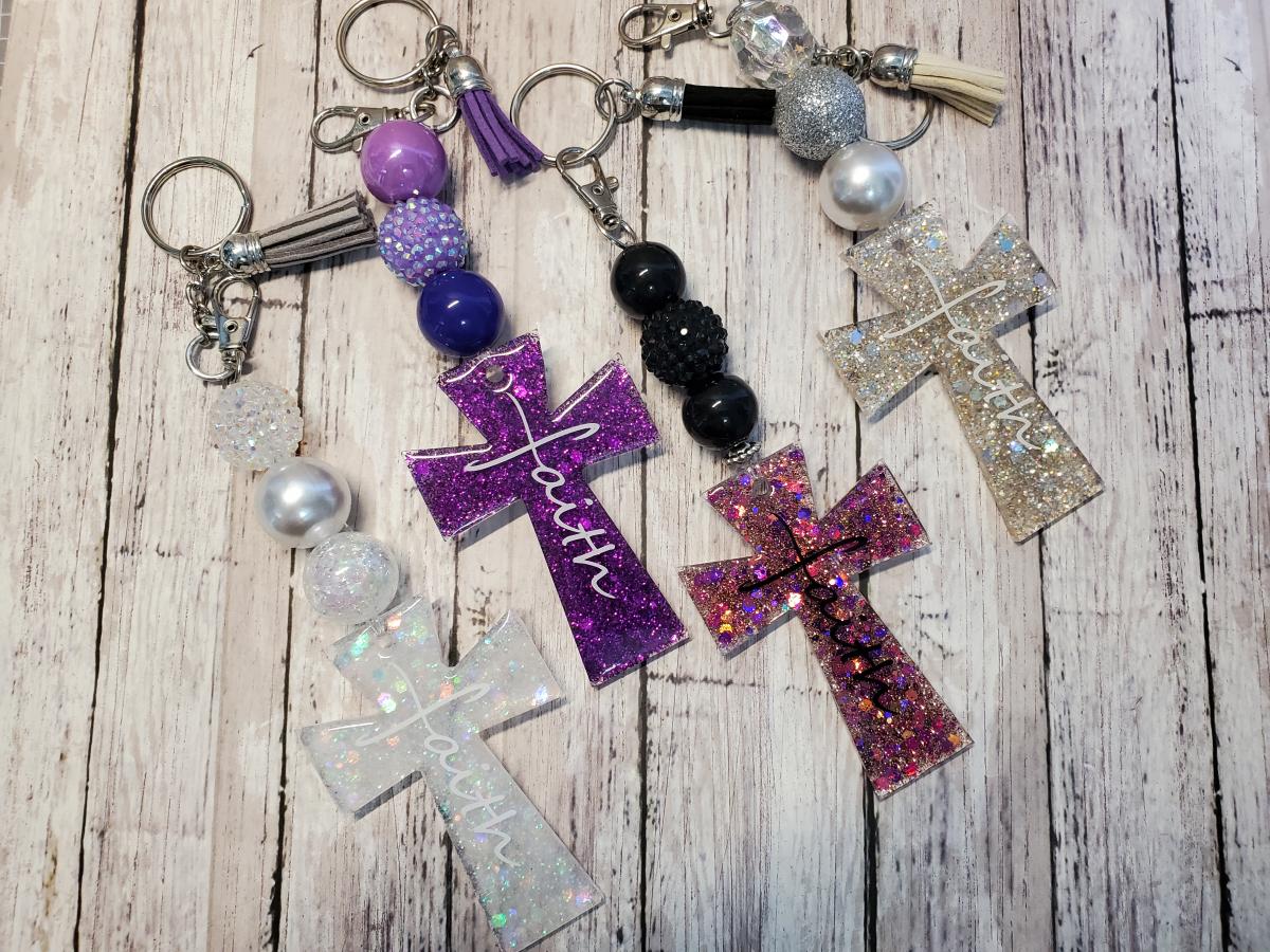 Cross Keychain picture
