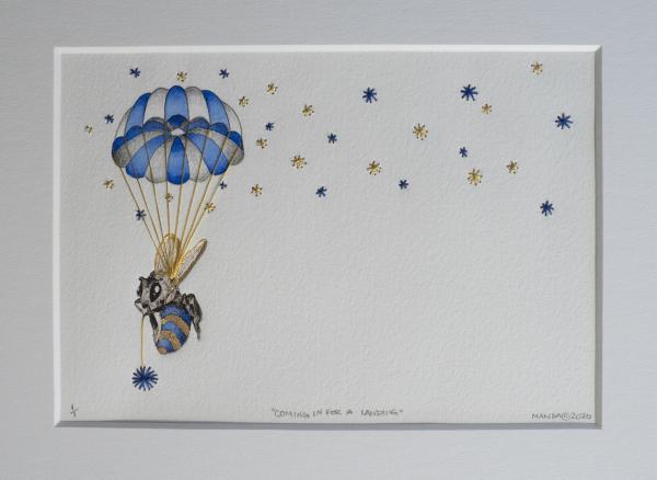 "Coming in for a Landing" - 5x7