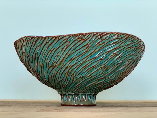 Layered Small Bowl in Tahitian Blue picture