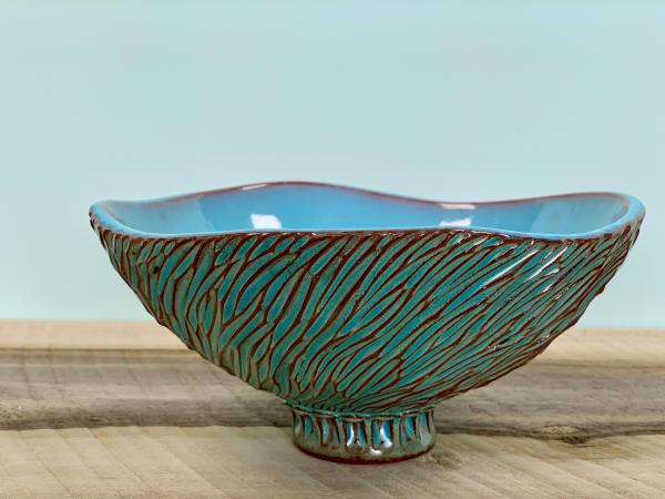 Layered Small Bowl in Tahitian Blue picture