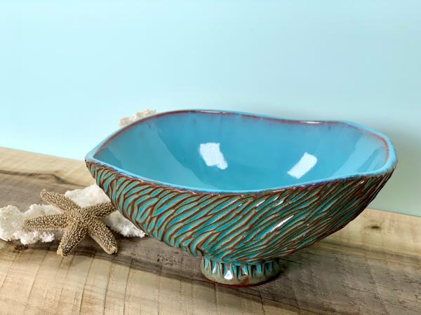 Layered Small Bowl in Tahitian Blue picture