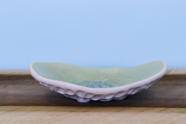 Anemone Oval Dish in Seagrass picture