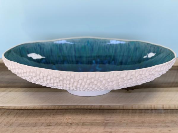 Anemone Oval Bowl in Shallow Seas picture