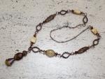 Necklace Handmade Jasper and Citrine