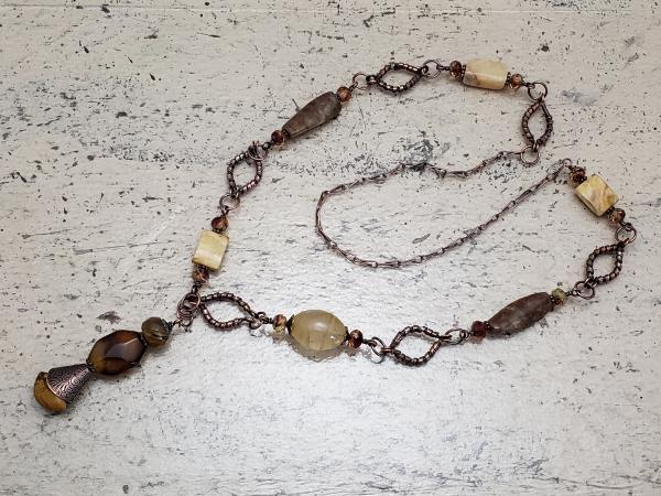 Necklace Handmade Jasper and Citrine picture