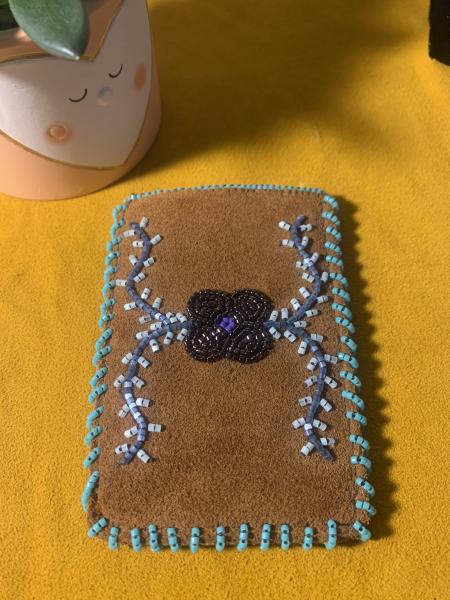 Anishinaabe Floral Card Holder picture