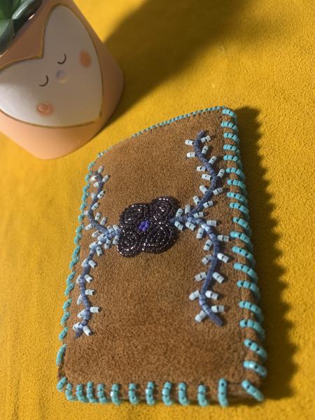 Anishinaabe Floral Card Holder picture