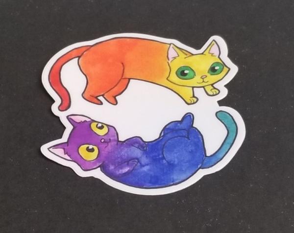 Harmony Cats Sticker