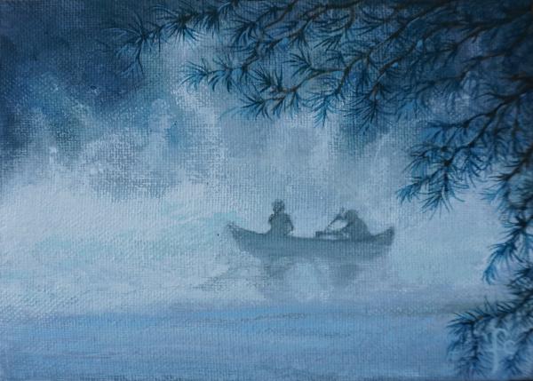 Paddling in the Mist picture