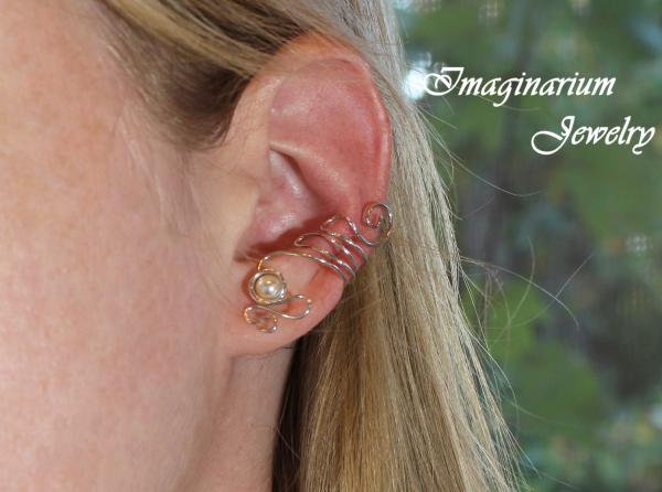 Sterling Silver Swarovski Ear Cuff picture