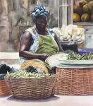 Okra Seller