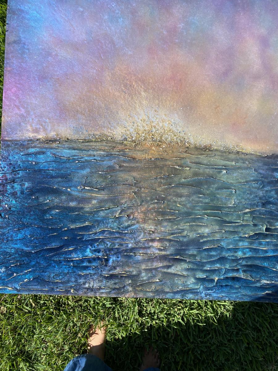 48&rdquo; square horizon picture