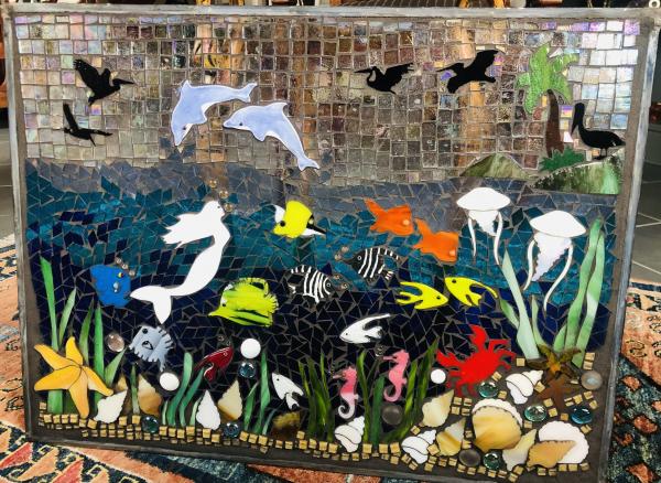 Ocean Scene Mosaic