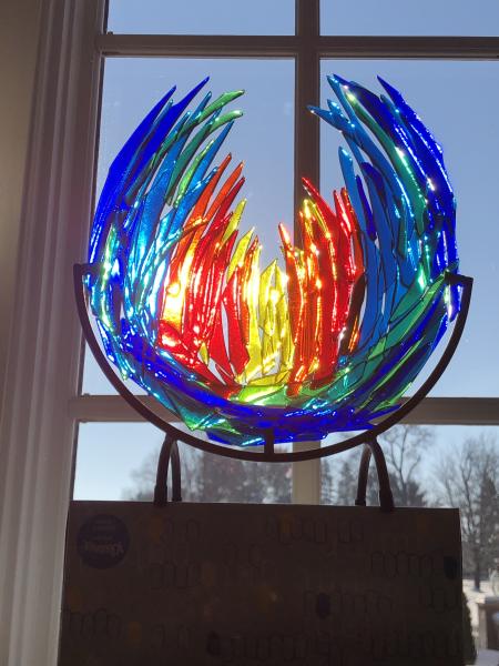 FIRE and ICE Sculpture