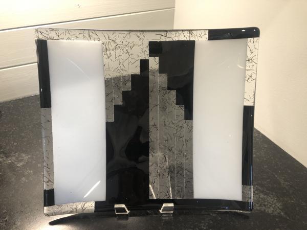 Black & White Speckled Art