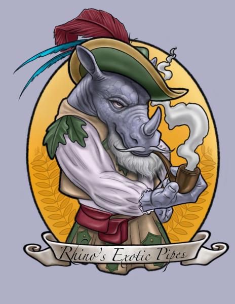 Rhino's Exotic Wooden Pipes