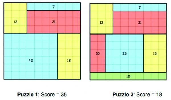 Mondrian Art Puzzle picture