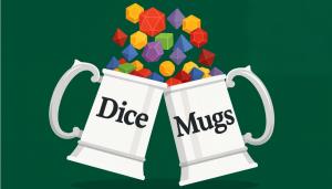 Dice Mugs by Reiki Magick