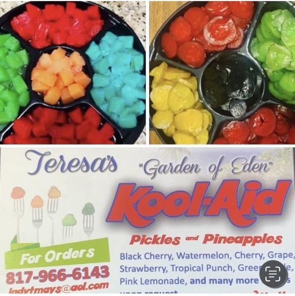 Teresa&rsquo;s Garden of Eden Koolaid Pickles & Pineapples