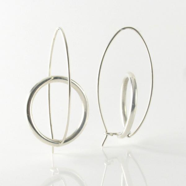 Loop de Loop Earrings - polished