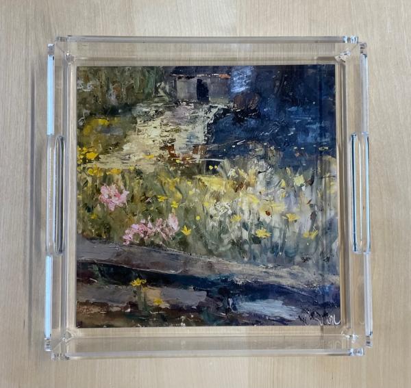 Mountain Flowers Tray