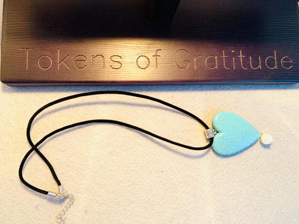 Turquoise Heart Pendant Necklace picture